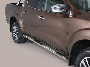 Misutonida csőküszöb - design betéttel, ovális - Navara D/C 2016-