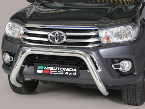Misutonida EU gallytörő rács, 76 mm - Hilux 2016-2020