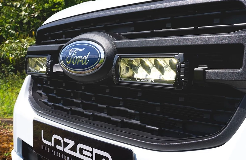 Lazer Lamps Hűtőmaszk LED lámpa szett - Elite - Ranger XL/XLT/Tremor 2023- - Lámpa