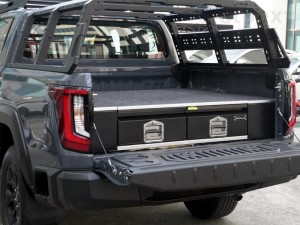 Aeroklas fiókos tároló - Platóbélés nélküli autóhoz - Hilux D/C 2026-