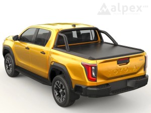 Mountain Top EVOm manuális alu roló - fekete - Toyota D/C 2016-