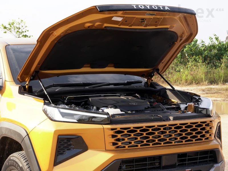 Aeroklas motorháztető teleszkóp, szett - Hilux 2026- - Motorháztető teleszkóp