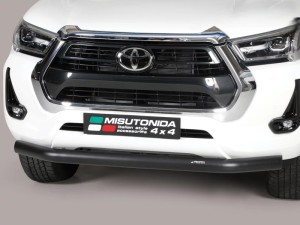 Misutonida első spoilercső, 76 mm - fekete - Hilux 2020-