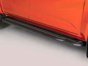 Misutonida fellépő küszöb - műanyag lemezbetéttel - fekete - D-Max D/C 2020-