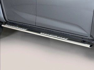 Misutonida csőküszöb - design betéttel, ovális - D-Max D/C 2020-