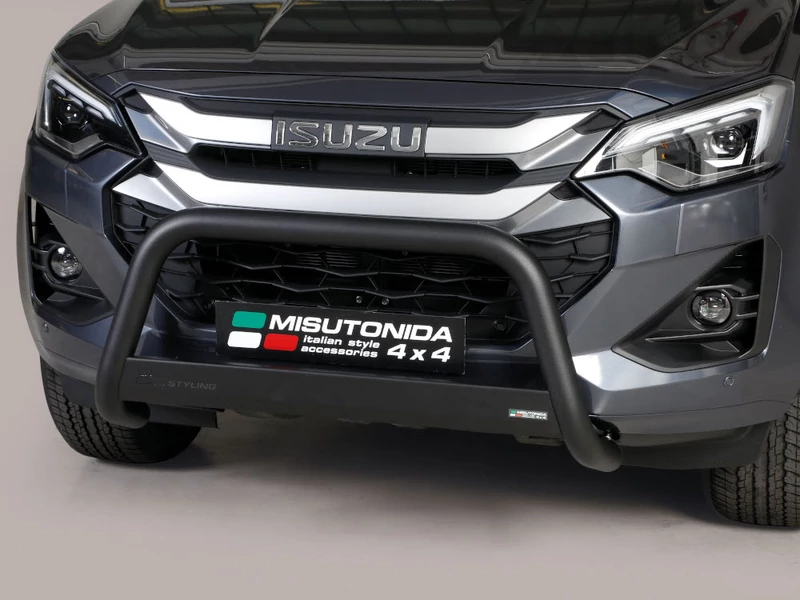 Misutonida EU gallytörő rács, 63 mm - fekete - D-Max 2025-2026 - Gallytörő, küszöb