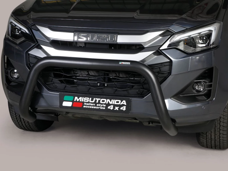 Misutonida EU gallytörő rács, 76 mm - fekete - D-Max 2025-2026 - Gallytörő, küszöb