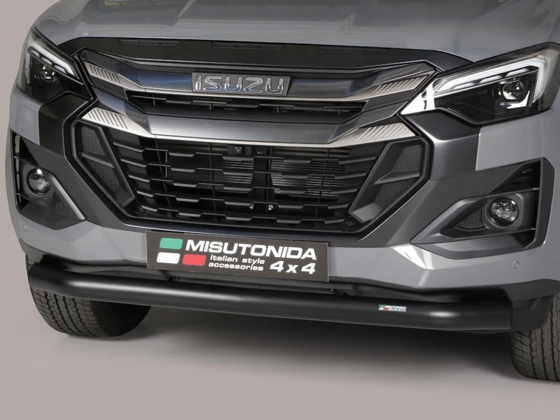 Misutonida első spoilercső, 76 mm - fekete - D-Max 2026- - Off-Road kiegészítők