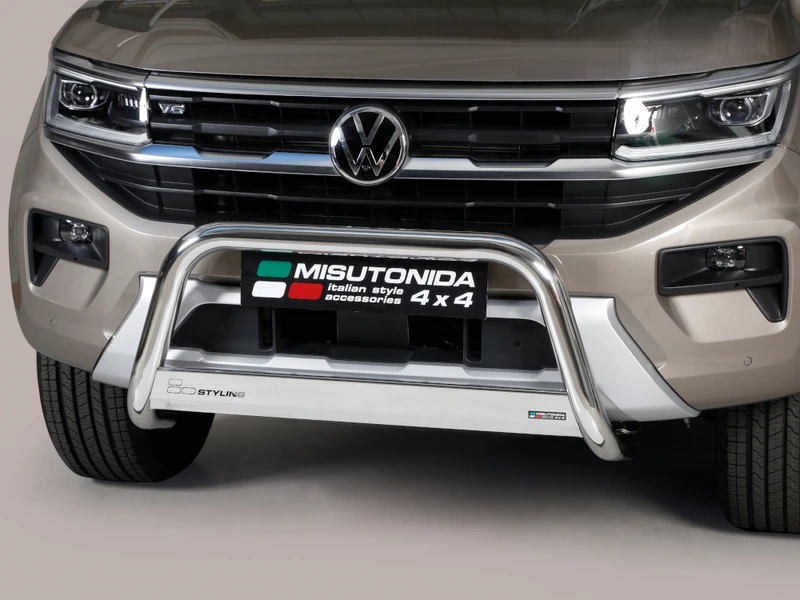 Misutonida EU gallytörő rács, 63 mm - Amarok 2023- - Gallytörő, küszöb
