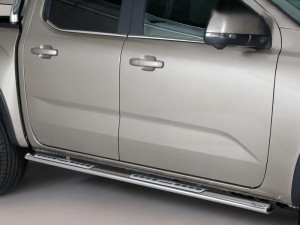 Misutonida csőküszöb - design betéttel, ovális - Amarok D/C 2023-