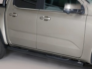 Misutonida csőküszöb - műanyag betéttel, 76 mm - fekete - Amarok D/C 2023-