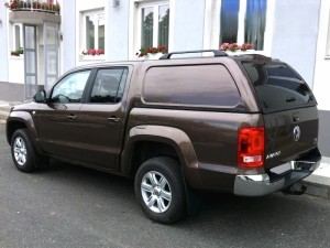 Aeroklas Commercial felépítmény - oldalüveg nélkül - alapozott - Volkswagen Amarok 2010-2020