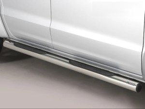 Misutonida csőküszöb - műanyag betéttel, 76 mm - Amarok D/C 2010-2020