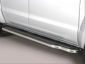 Misutonida fellépő küszöb - műanyag lemezbetéttel - Amarok D/C 2010-2020